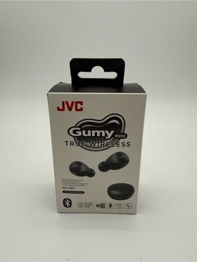 JVC Gumy Mini True Wireless Earbuds - Black
